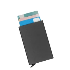 Kreditkartenetui Helsinki RFID  Kartenschutz - Schwarz