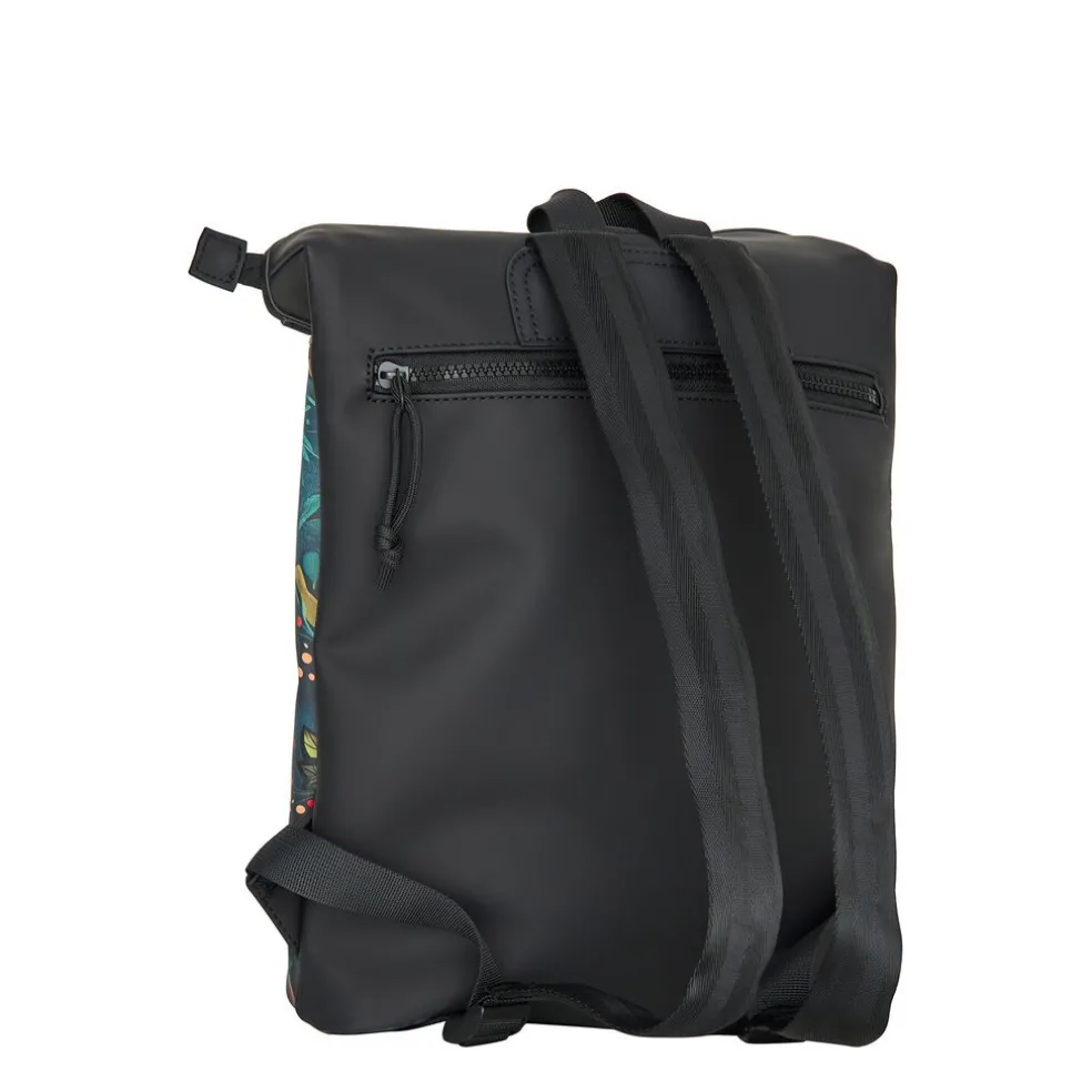 Mart Art Los Angeles Catface Rolltop Rucksack Mini