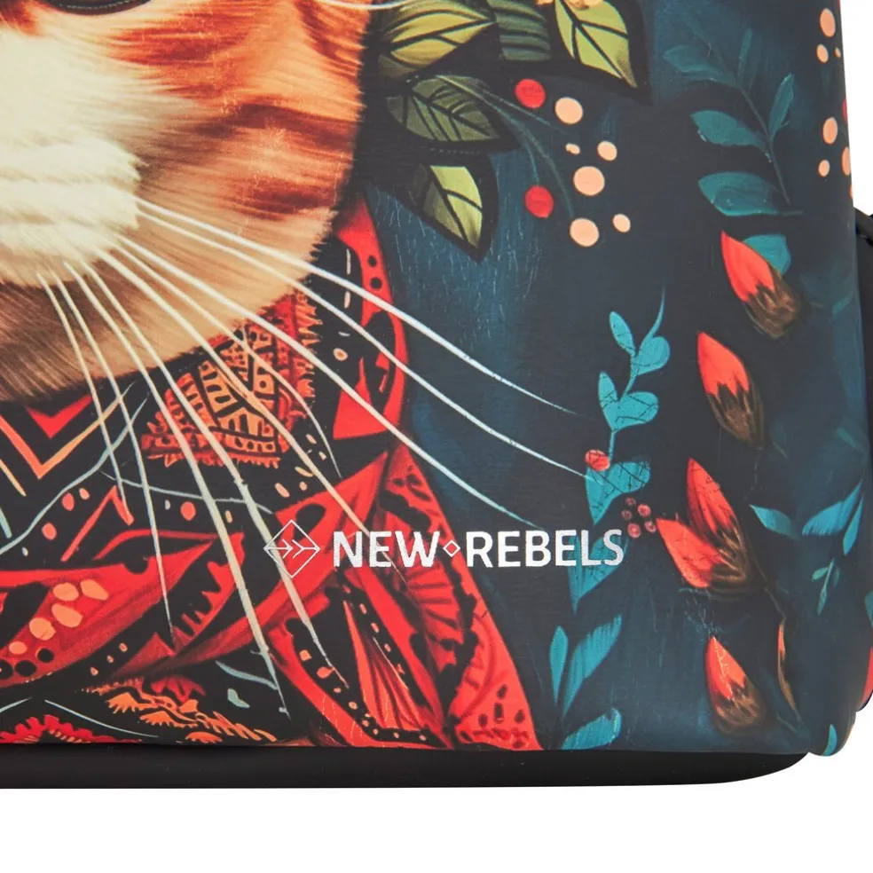 Mart Art Los Angeles Catface Rolltop Rucksack Mini