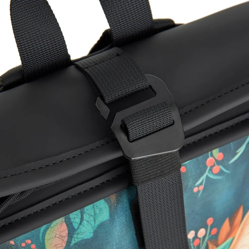 Mart Art Los Angeles Catface Rolltop Rucksack Mini