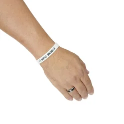 Neu Rebels Silikon-Armband Mann Weiß