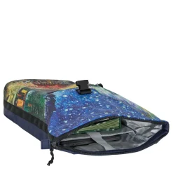 Neue Rebels Mart Art - New York Cafe at Night Rolltop Rucksack 21L