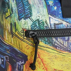 Neue Rebels Mart Art - New York Cafe at Night Rolltop Rucksack 21L