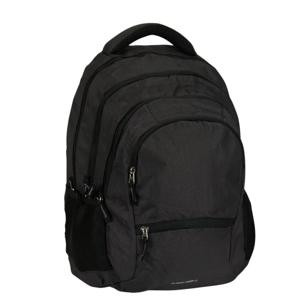 New Rebels ® Bts 4 Schultasche Mit Laptopfach Schwarz