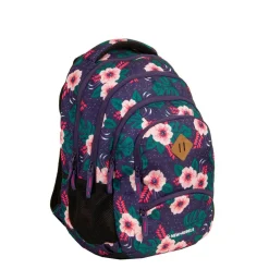 New Rebels ® Bts 4 Schultasche Mit Laptopfach Flower Print