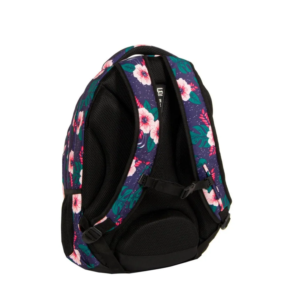 New Rebels ® Bts 4 Schultasche Mit Laptopfach Flower Print