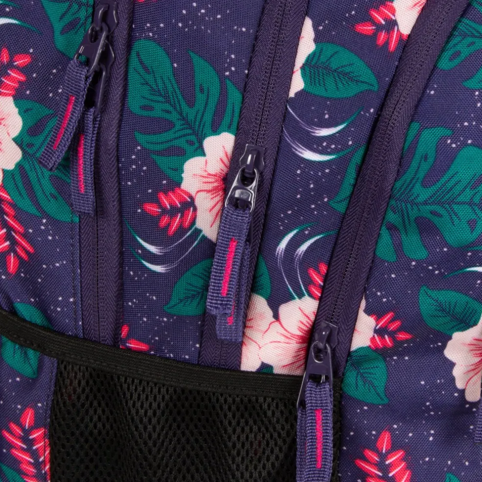 New Rebels ® Bts 4 Schultasche Mit Laptopfach Flower Print