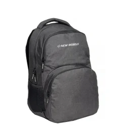 New Rebels ® Bts 2 Schultasche Mit Laptopfach Schwarz