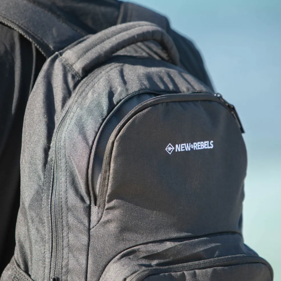 New Rebels ® Bts 2 Schultasche Mit Laptopfach Schwarz