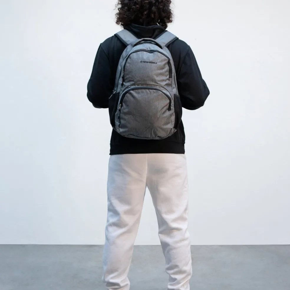 New Rebels ® Bts 2 Schultasche Mit Laptopfach Schwarz