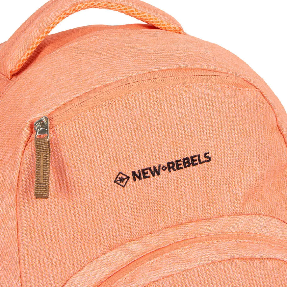 New Rebels ® Bts 3 Schultasche Mit Laptopfach Soft Rosa