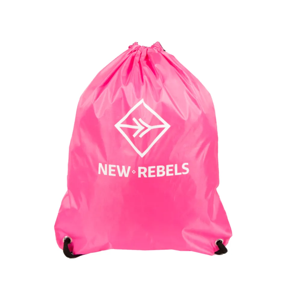 New Rebels ® Camden Schuhtasche - Badetasche - Turnbeutel - 3L -Rosa