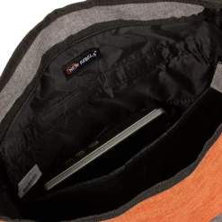 New Rebels ® Creek Roll Top Rucksack Anthrazit/Orange VII