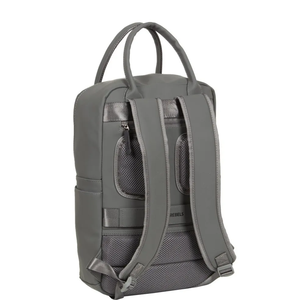 New Rebels ® Harper 3 - Rucksack - Laptoptasche- 12 Liter - Anthrazitgrau