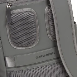 New Rebels ® Harper 3 - Rucksack - Laptoptasche- 12 Liter - Anthrazitgrau