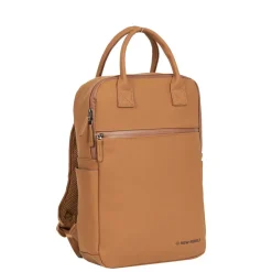 New Rebels ® Harper 3 - Rucksack - Laptoptasche- 12 Liter - Cognac