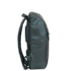 New Rebels ® Harper - Rucksack - Laptoptasche- 18 Liter - Dunkelgrün - Metallic