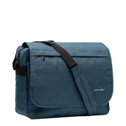New Rebels ® Heaven26 – Large - Laptoptasche 15,6“ - Umhängetasche A4 - Schattenblau