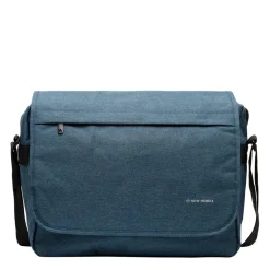 New Rebels ® Heaven26 – Large - Laptoptasche 15,6“ - Umhängetasche  A4 - Schattenblau