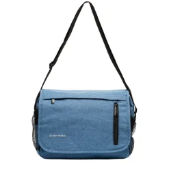 New Rebels ® Heaven25 - Medium Umhängetasche  A5 - Crossbodytasche  Soft Blauw