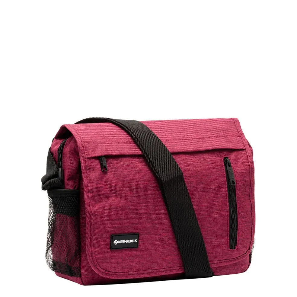 New Rebels ® Heaven25 - Medium Umhängetasche A5 - Crossbodytasche Burgundy