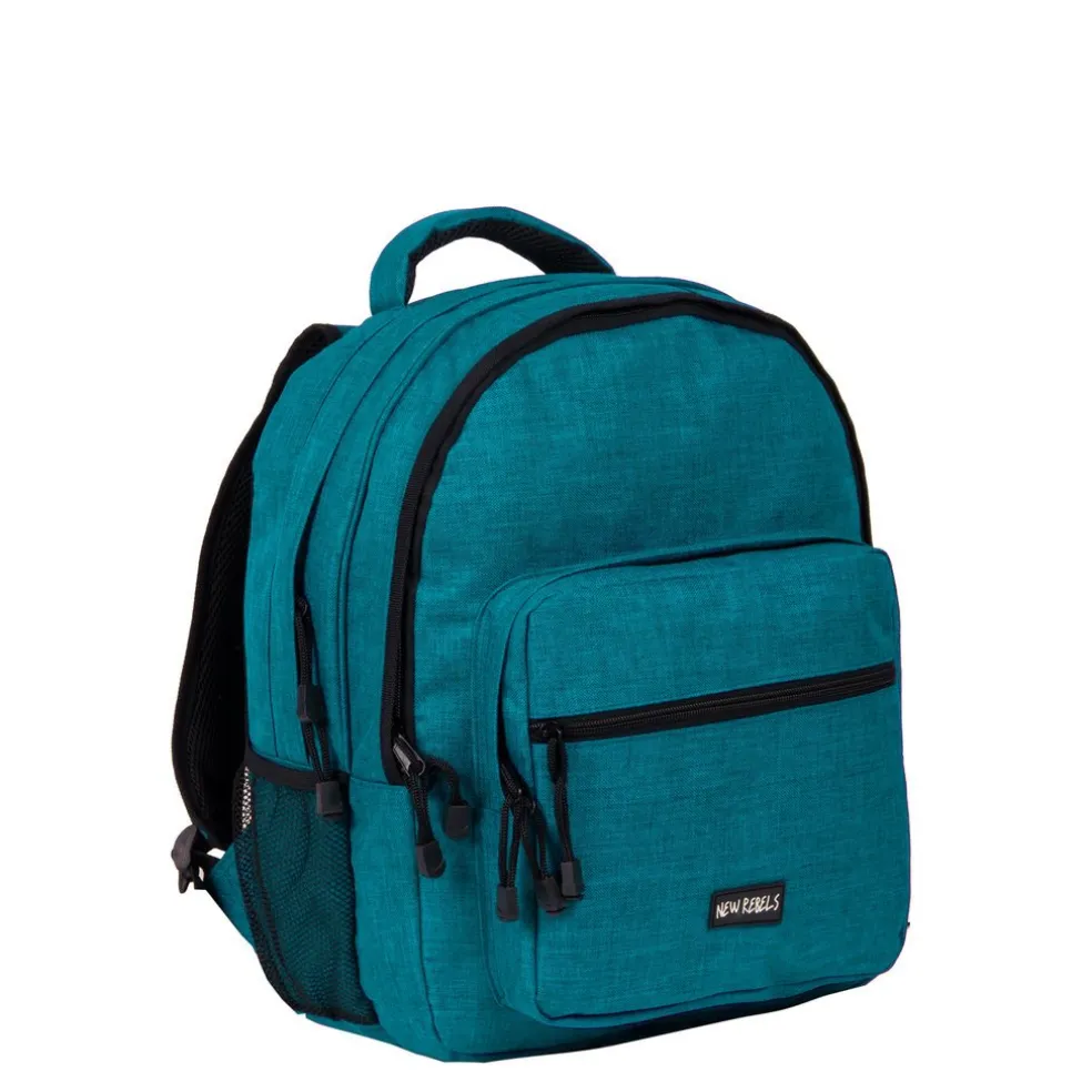 New Rebels ® Heaven - School - Rucksack - Blau