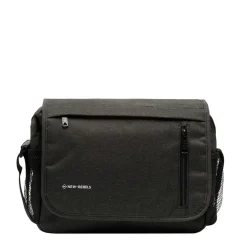 New Rebels ® Heaven Medium Mit Überschlag Schwarz VI | Umhängetasche