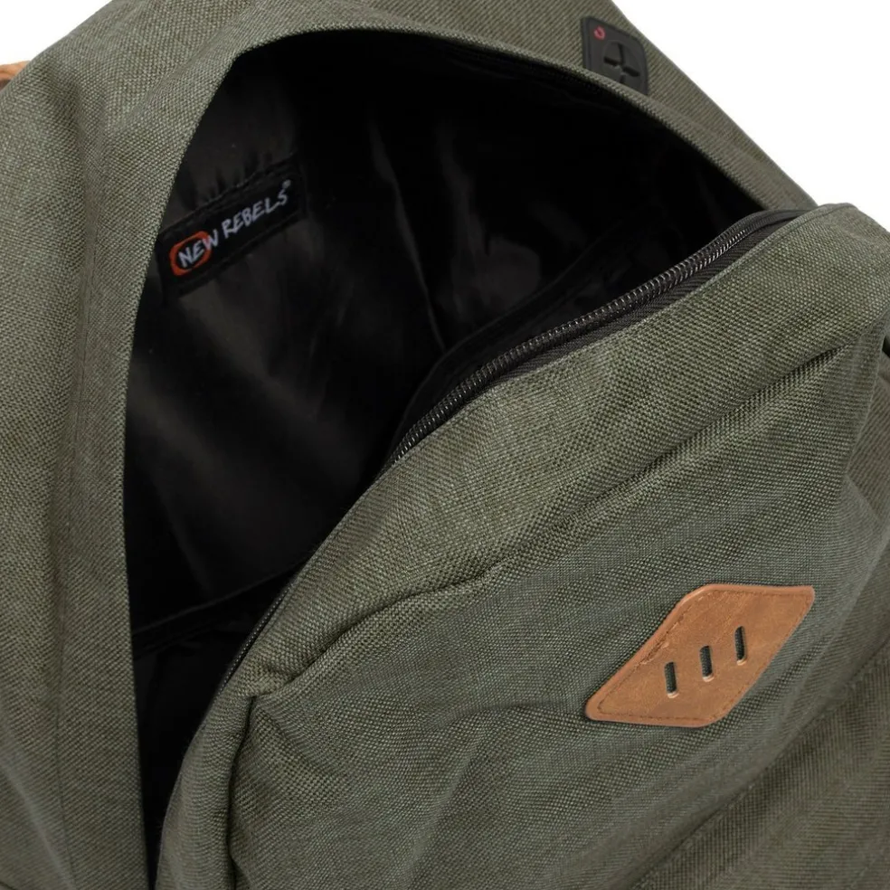 New Rebels ® Heaven Rucksack Dunkelgrün XV | Rucksack