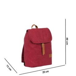 New Rebels ® Heaven Small Mit Überschlag Rucksack Burgundy XIX | Rucksack