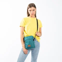 New Rebels ® Heaven Top Zip Anthrazit V | Umhängetasche