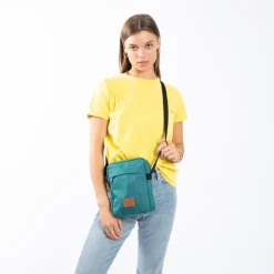 New Rebels ® Heaven Top Zip Dunkelgrün V | Umhängetasche
