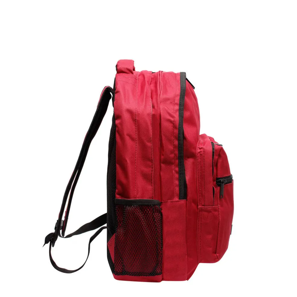 New Rebels ® Katschberg - Rucksack - Laptop Compartment - Burgundy