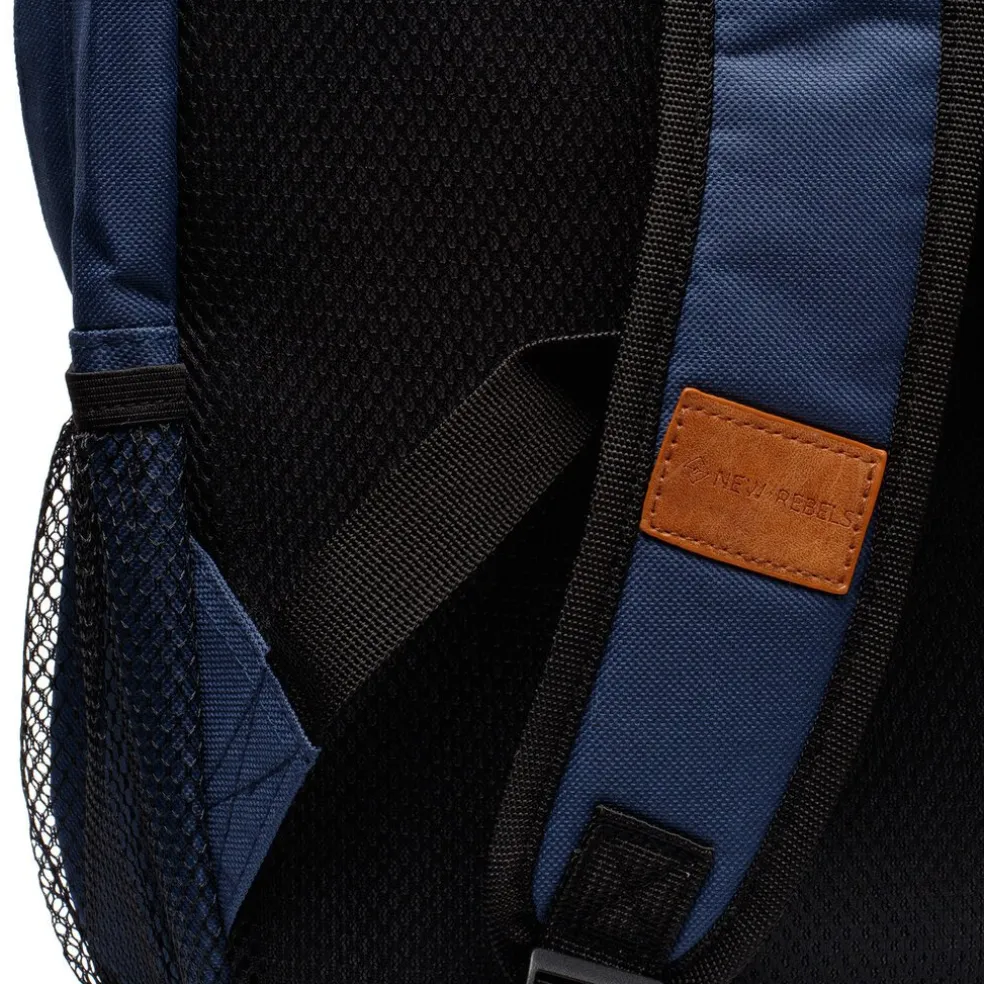 New Rebels ® Katschberg - Rucksack - Laptop Compartment - Marineblau
