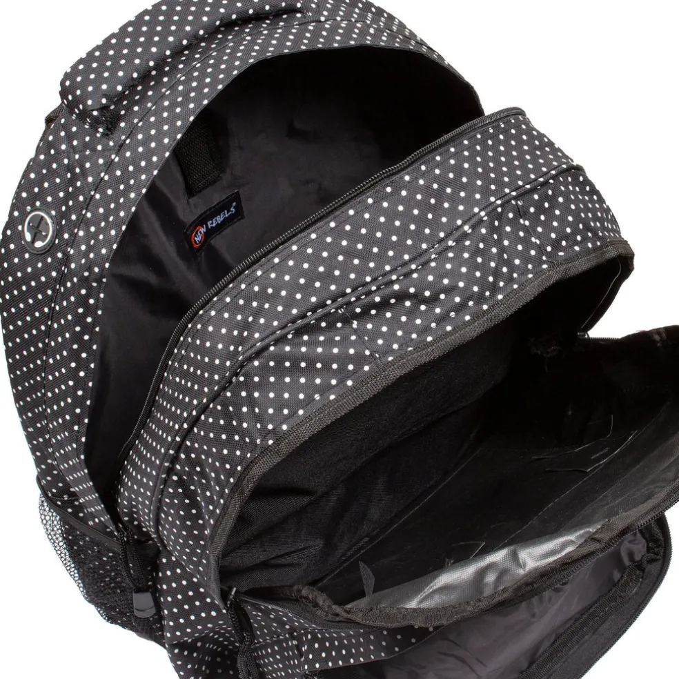 New Rebels ® Katschberg - Rucksack - Laptop Compartment - Schwarz
