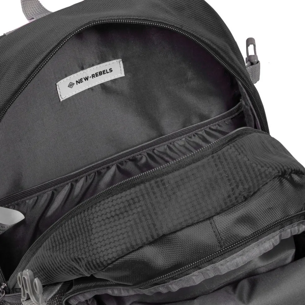 New Rebels ® Kinley Rucksack Schwarz