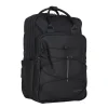 New Rebels – Laptop Rucksack 15,6 Zoll – Schulrucksack & Arbeitstasche – Wasserabweisend – 18L – Nylon/PU – Schwarz