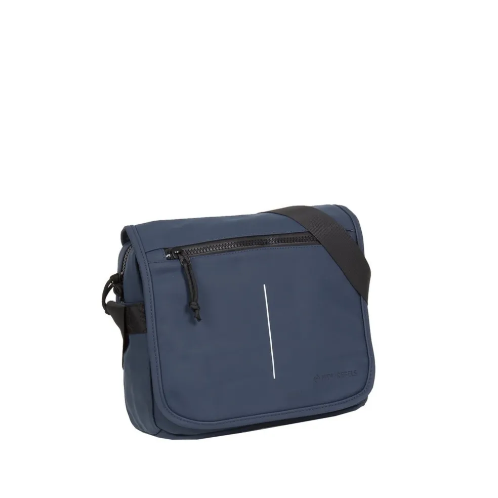 New Rebels ® Mart - Mit Überschlag Over - Marineblau - A5 - Umhängetasche Bag