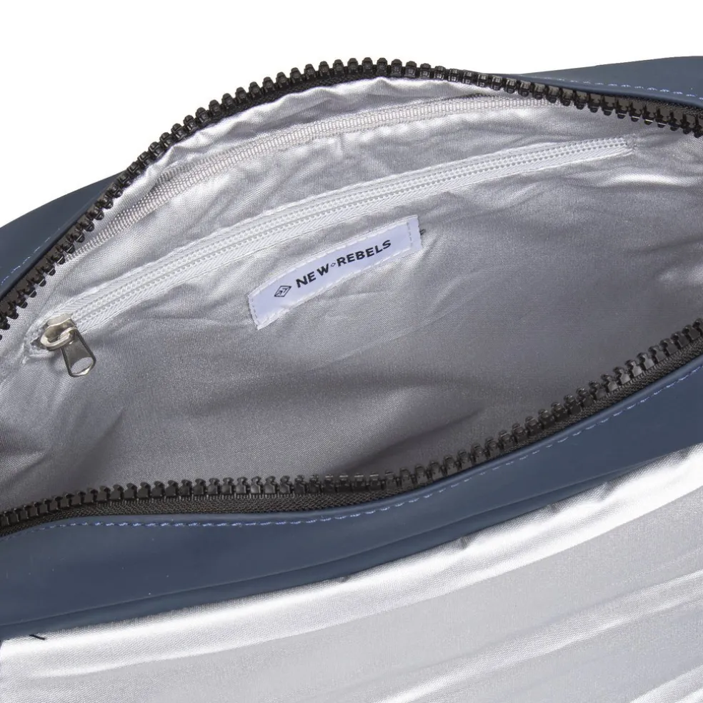 New Rebels ® Mart - Mit Überschlag Over - Marineblau - A5 - Umhängetasche Bag