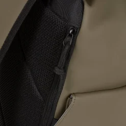 New Rebels ® Mart - Pu - Laptop - Rucksack - Wasserfest - OlIVgrün