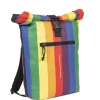 New Rebels ® Mart - Rolltop - Rucksack - Rainbow - Regenbogen - Large II