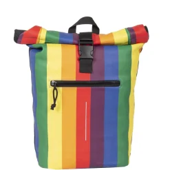 New Rebels ® Mart - Rolltop - Rucksack - Rainbow - Regenbogen - Large II
