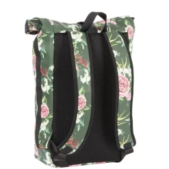 New Rebels ® Mart - Rolltop - Rucksack - Waterafstotend  - Flower Dark  - Large II