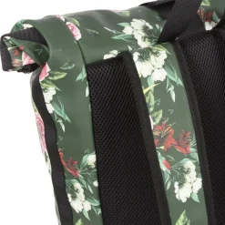 New Rebels ® Mart - Rolltop - Rucksack - Waterafstotend  - Flower Dark  - Large II
