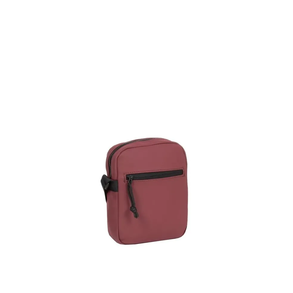 New Rebels ® Mart - Schultertasche - Umhängetasche - Top Zip - Burgundy