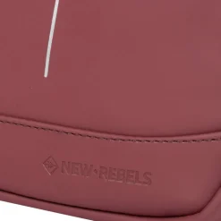 New Rebels ® Mart - Schultertasche - Umhängetasche - Top Zip - Burgundy