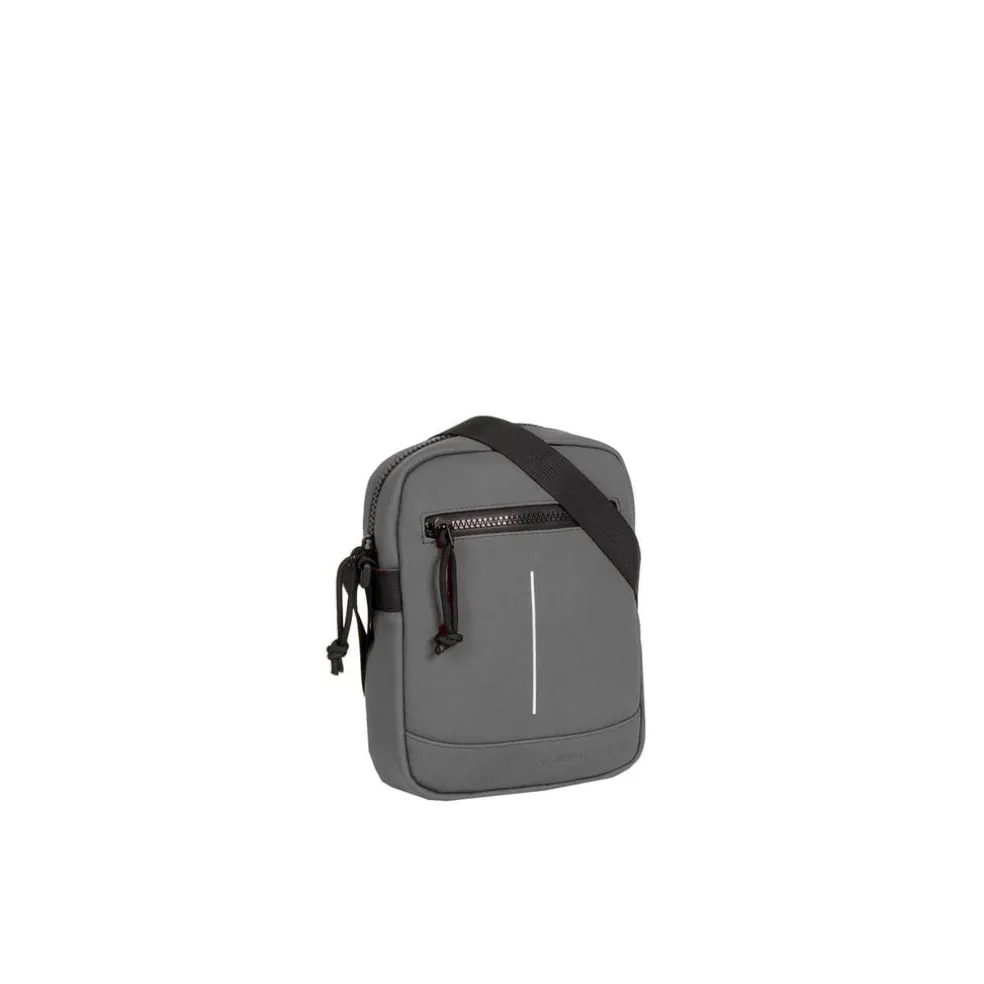 New Rebels ® Mart - Schultertasche - Umhängetasche - Top Zip - Anthrazit