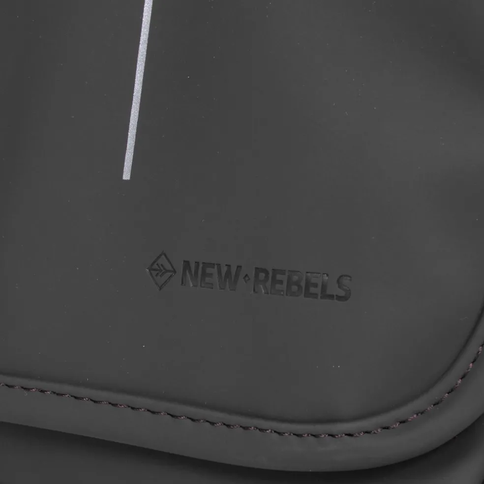 New Rebels ® Mart - Small - Mit Überschlag - Schoudertas - Crossbody Tas - Schwarz