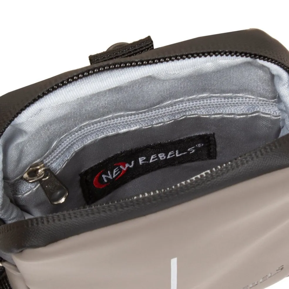 New Rebels ® Mart - Wasserabweisend - Handytasche - Taupe
