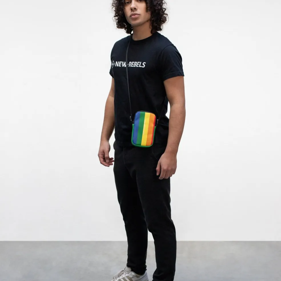 New Rebels ® Mart Handytasche Wasserabweisend Regenbogen Rainbow