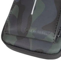 New Rebels ® Mart Wasserabweisende Handytasche Blau Camouflage